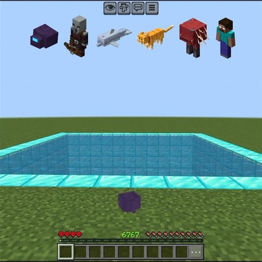 Which Minecraft Mob Can Survive Drowning? 😱 #minecraft #shorts