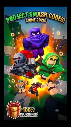 GET FREE CASH! Project Smash Codes (June 2026) 😱 #roblox #shorts #codes