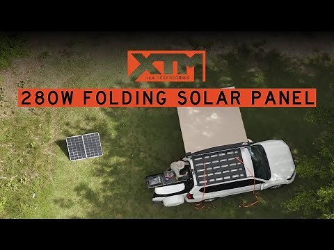 XTM 280w Folding Solar Panel
