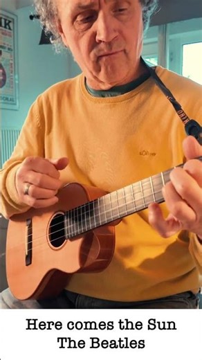 Here comes the Sun Ukulele - The Beatles #ukulele #ukuleletutorial #thebeatles