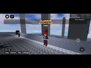 Survived Artifact Head | Roblox Midnight Horrors