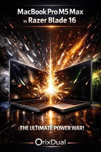 MacBook Pro M5 Max vs. Razer Blade 16: The Ultimate Power War! 💻🔥