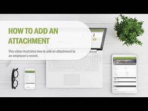 How to Add an Attachment