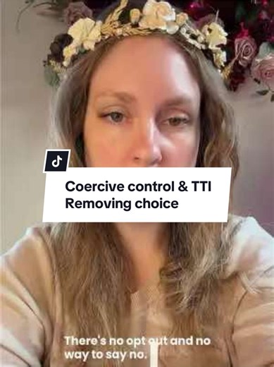 If a system has to remove choice to work, it isn’t treatment. It’s control. #troubledteenindustry #coercivecontrol #advocate #cyclebreaker