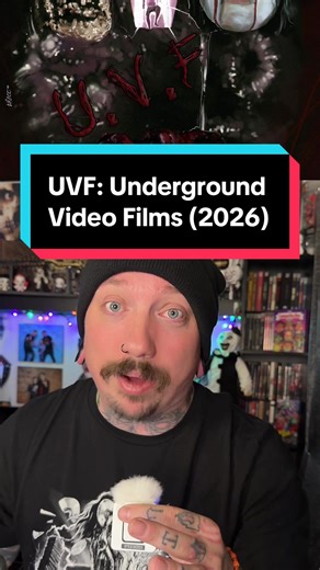 UVF: Underground Video Films hits bluray tomorrow from @tarnishedvisionfilms Presented as a forbidden TV broadcast, this horror anthology revives unsettling short films from the world. #uvf #foundfootage #anthology #indiehorror #undergroundfilm