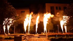 Waterproof swing flame machine: Email:totemopto@gmail.com Web:www.cn-totem.com/product-catagory/effect-machine/ | Pro Stage Equipment Export