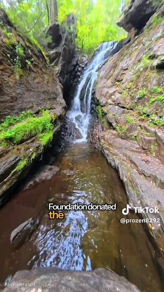 Campbell Falls: Connecticut’s Waterfall That Crosses Into Massachusetts #connecticut #massachusetts #waterfalls #hiddengems #explor
