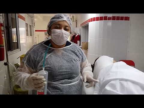 Clister/Fleet Enema (jato até 500 ml) sob pressão- Lavagem Intestinal Solução de Glicerina 12%.