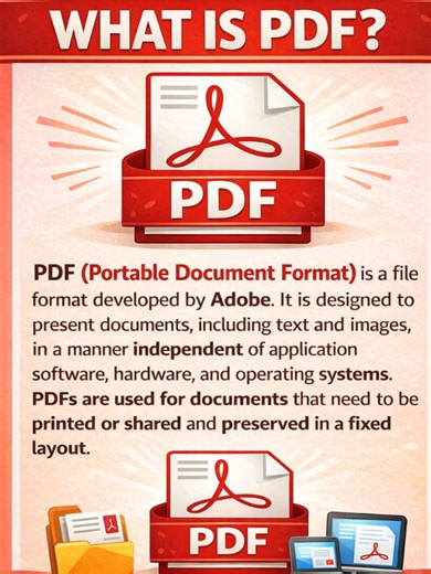 What is PDF ? | How to PDF ? | Digital Skills | Tech | IT | Computer #pdf #pdffile #digitalskills #Tech #computer