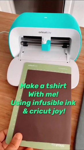 Make a tshirt with me using infusible ink & @cricut joy! .sponsored cricut cricutjoy | Christopher Johnson