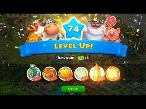 Township LEVEL 74 best design gameplay