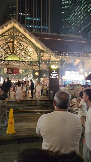 Satay Street @ Lau Pa Sat Singapore