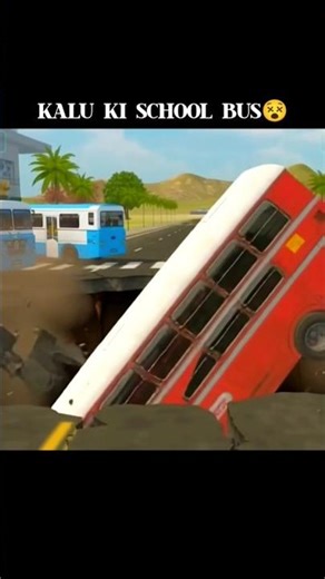 Kalu ki school bus 😵#indianvechilesimulator3d #shorts #viral