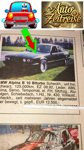 BMW Alpina B10 Biturbo #alpina #auto #90 #vintage