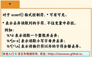 图解C语言scanf函数的用法