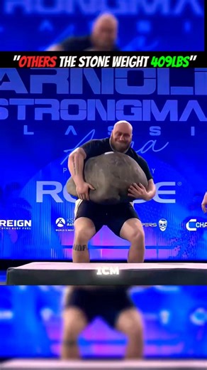 Strongmen Try the Stone Lift… 😳🔥#rouge #workoutmotivation #edit