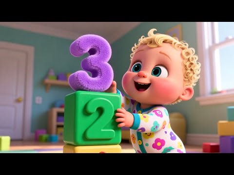 Number Blocks Count With Baby 🔢🎶 Fun Counting Song for Kids to Learn Numbers and Play