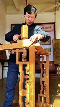 The complete assembly process of a mortise and tenon joint square table.