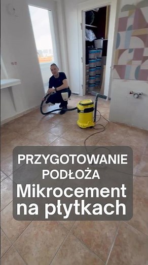 Microcement on old tiles | e-concreto microcement for waterproof tiles | No tearing of tiles