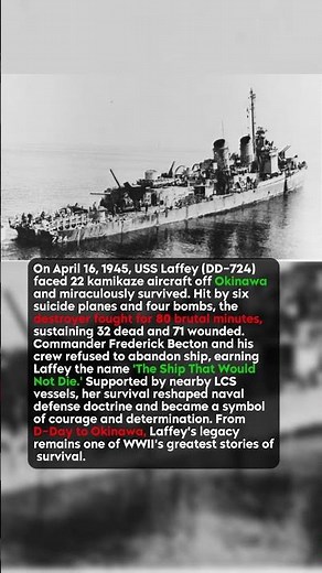 USS LAFFEY’S LAST STAND