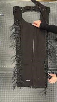 MAKING BEADED CHAPS FOR A FESTIVAL OUTFIT