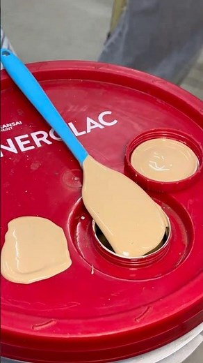✨ Perfect Peach Cream Colour Mixing | Paint Satisfaction #ytshorts #shorts #youtube #colourmixing