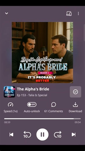 The Alpha's Bride Episode 153: Talia Is Special #thealphasbride #listentothestory #fypageシ #fyp #listen #storytelling #bookstory #story # | Listen to the Story