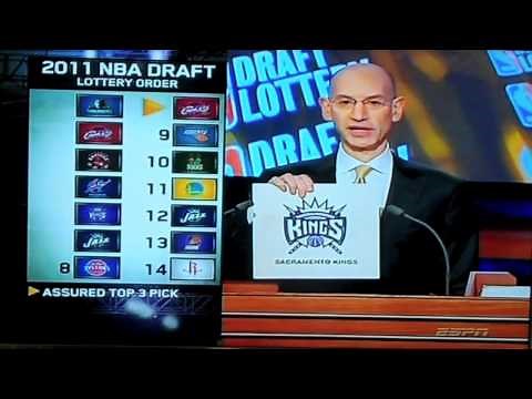 2011 NBA Draft Lottery W/ Kyrie Irving Interview [FULL HD]