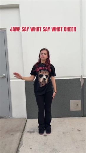 here is the cheer for jam say what say what! #cheer #cheerideas #practice #slamapollo