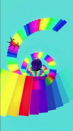 Thanos plays Roblox Infinite Rainbow Stairs 🤩🌈 #roblox #shorts