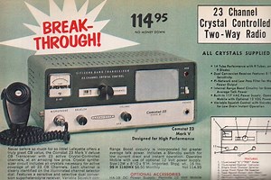Vintage CB radio trolling from 1969
