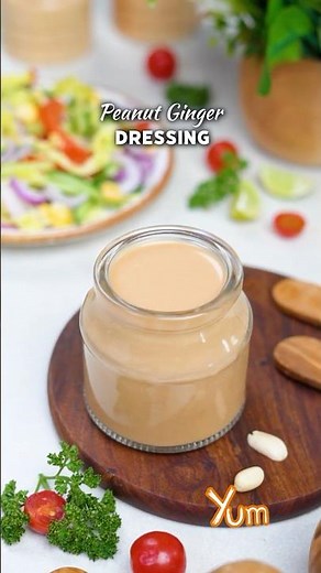 Peanut Ginger Dressing