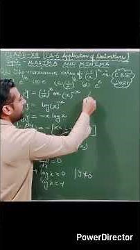 Maxima & Minima | Application of Derivatives | Class 12 Maths Chapter 6 🔥