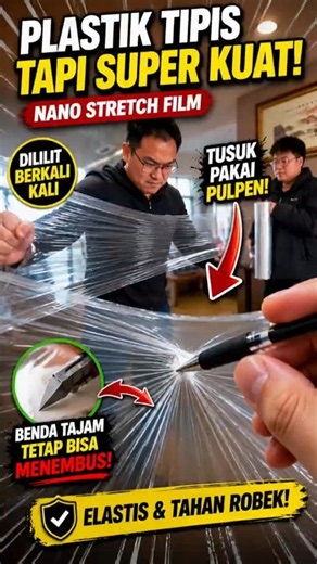 Kenapa Plastik Ini Tidak Tembus Ditusuk Pulpen?