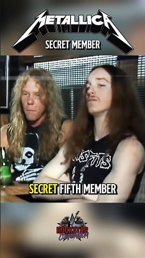 Secret fifth member of Metallica ? 🤯 James Hetfield and Cliff Burton answer #metallica #metal