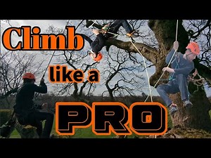 How to climb a tree (Like a PRO) | Arborist flips, jumps and swings!