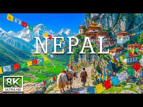 Nepal 8K | Mount Everest, Annapurna Himalayas & Sacred Landscapes of the Roof of the World