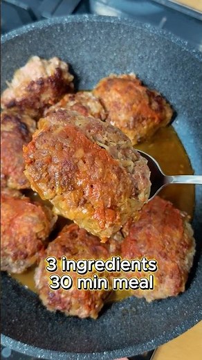🥔 3-Ingredient Potato Meat Patties (Easy & Juicy!)