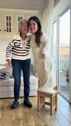 Gran's Touch on My New Dress: A Heartwarming Process