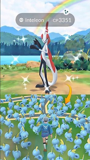 First Ever Shiny Inteleon in Pokemon GO!