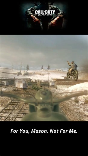 For You, Mason, not for Me - CoD Black Ops