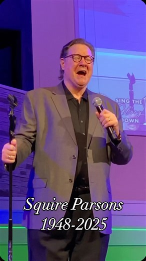 Remembering Squire Parsons (1948–2025) Squire Parsons was one of the greatest voices and songwriters in Gospel music—his legacy lives on through songs like Sweet Beulah Land, Master of the Sea, He Came to Me, and I Call It Home. I was honored to hear him in person twice—aboard Singing at Sea 2015 and again in 2021 at Sing the Glory Down in Asheville, NC. This video is from that special night. He’s now in that “Sweet Beulah Land” he sang about so often. What a hope we have. #SquireParsons #Gospel