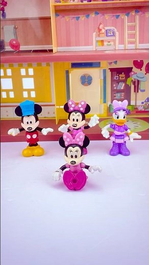 Unboxing & Experience Minnie Mouse Toys Collection #mickeymouse #shortvideo