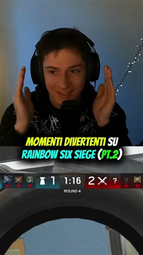 Fun Moments 2 on Rainbow Six Siege X ita #shorts #rainbowsixsiegeitalia