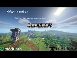 How to install mods for minecraft java edition | Easy | Free | Full explanation