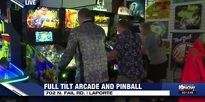 Full Tilt Arcade & Pinball invites you to play at largest local collection of pinball machines