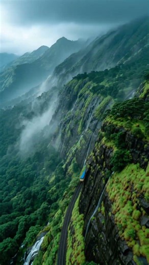 Mountains के बीच मौत का रेलवे ट्रैक 😨 | India Dangerous Railway