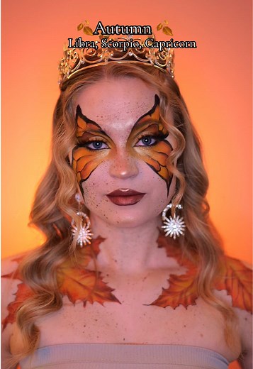 Zodiac Signs Represented as Seasonal Queens