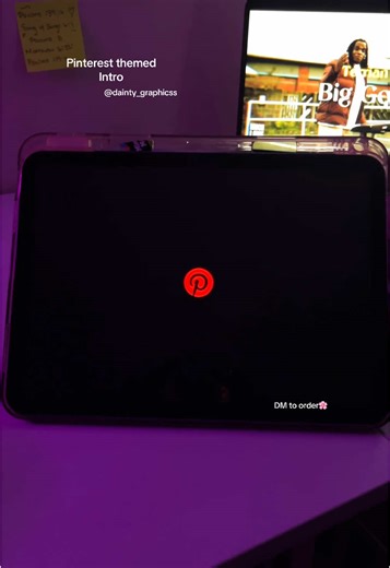 Creative Pinterest-Themed Intro for Content Creators