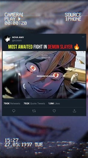 Inosuke vs Doma | Infinity Castle Arc ⚔️ #demonslayer #animeedit #shorts